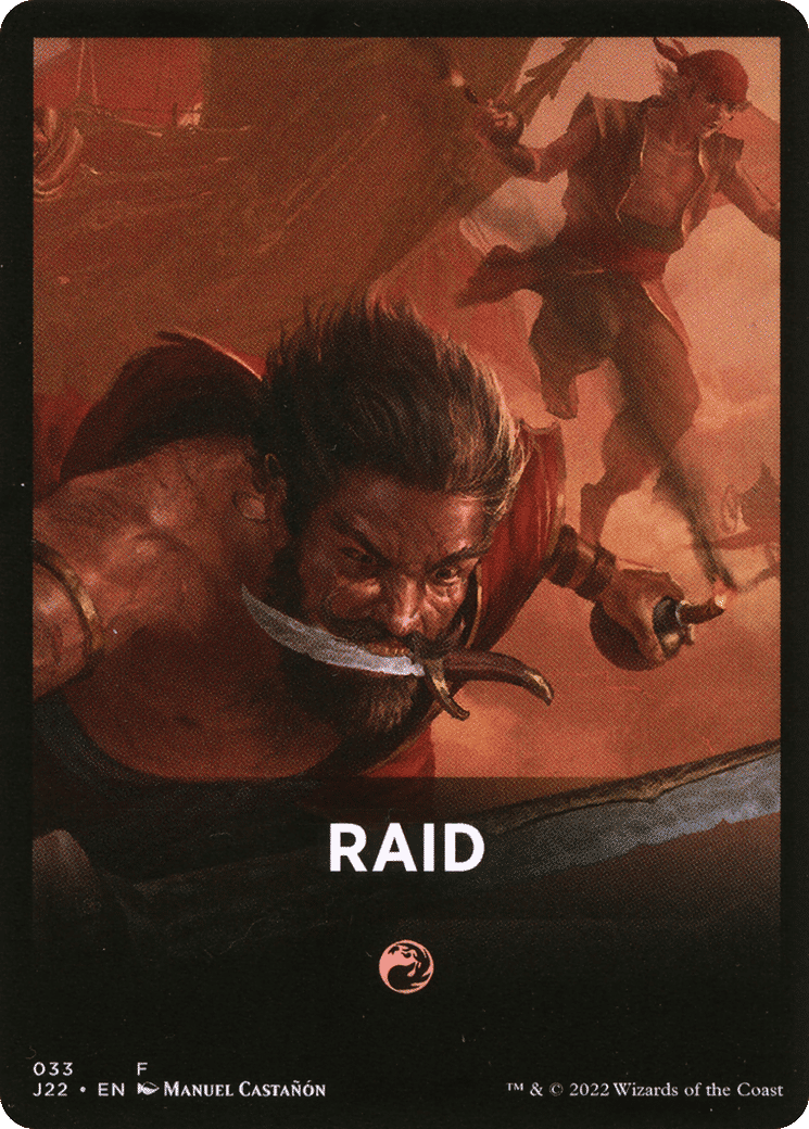 Raid — Jumpstart 2022 Front Cards — Magic: The Gathering