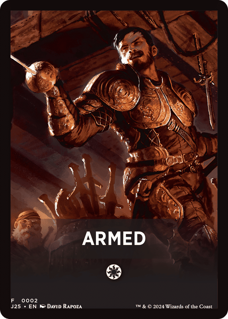 Armed — Foundations Jumpstart Front Cards — Magic: The Gathering