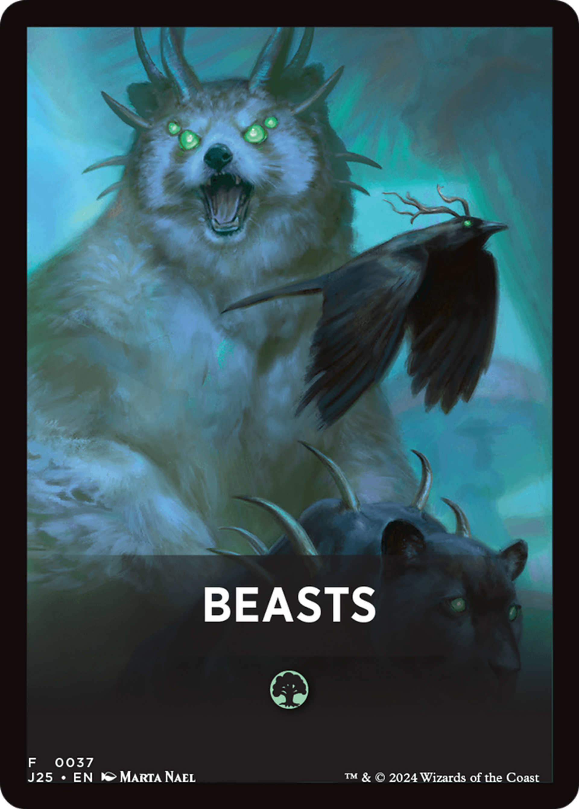 Beasts — Foundations Jumpstart Front Cards — Magic: The Gathering