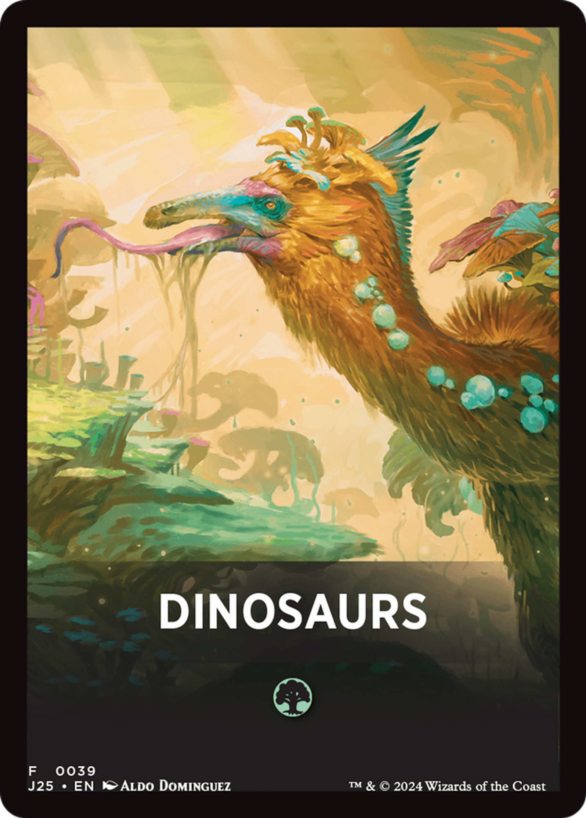 Dinosaurs — Foundations Jumpstart Front Cards — Magic: The Gathering