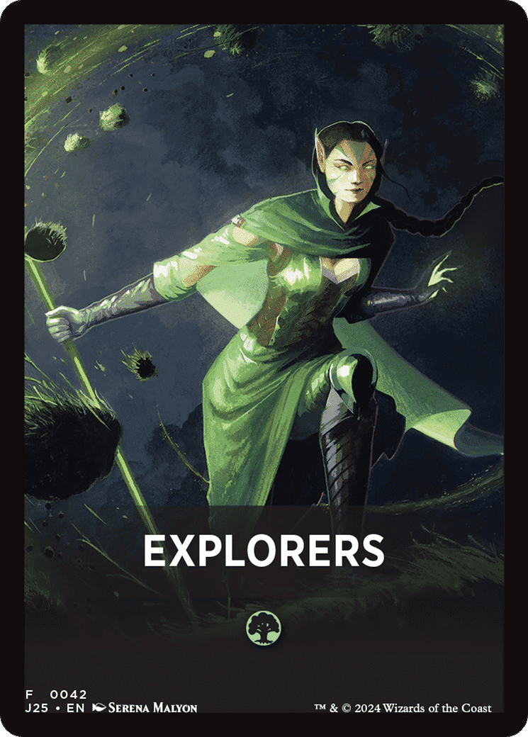 Explorers — Foundations Jumpstart Front Cards — Magic: The Gathering