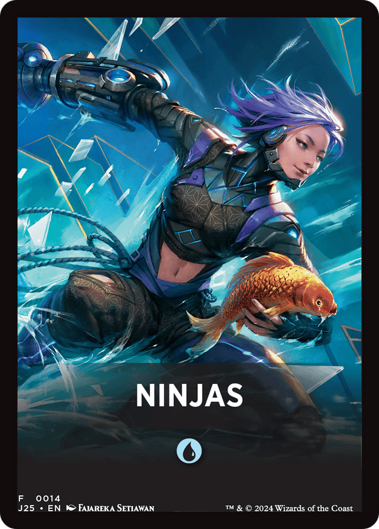 Ninjas — Foundations Jumpstart Front Cards — Magic: The Gathering