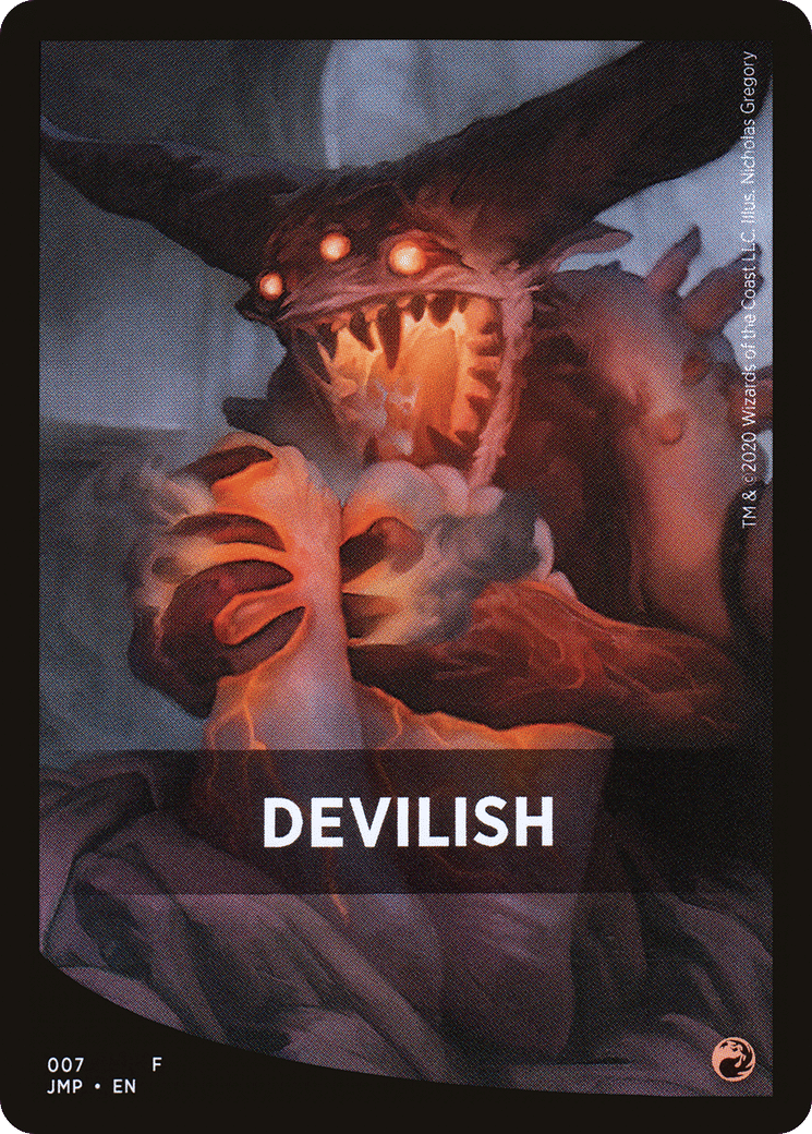 Devilish — Jumpstart Front Cards — Magic: The Gathering