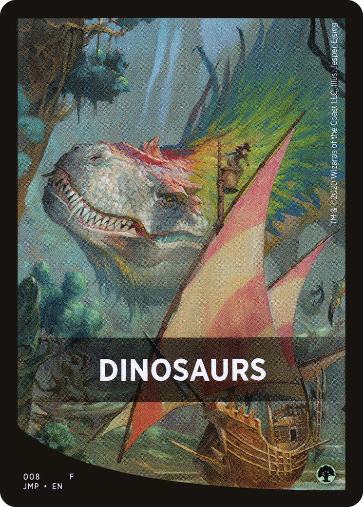 Dinosaurs — Jumpstart Front Cards — Magic: The Gathering