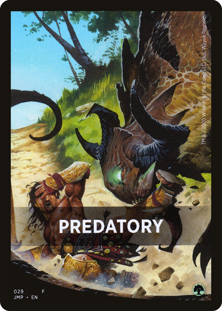 Predatory — Jumpstart Front Cards — Magic: The Gathering