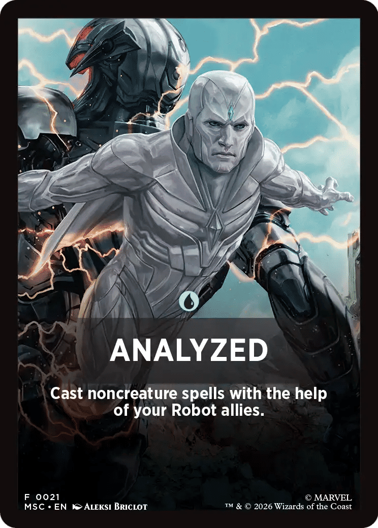 Analyzed — Marvel Super Heroes Jumpstart Front Cards — Magic: The Gathering