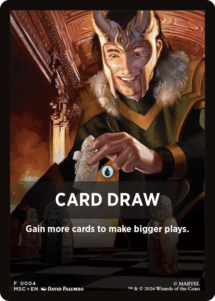 Card Draw — Marvel Super Heroes Jumpstart Front Cards — Magic: The Gathering