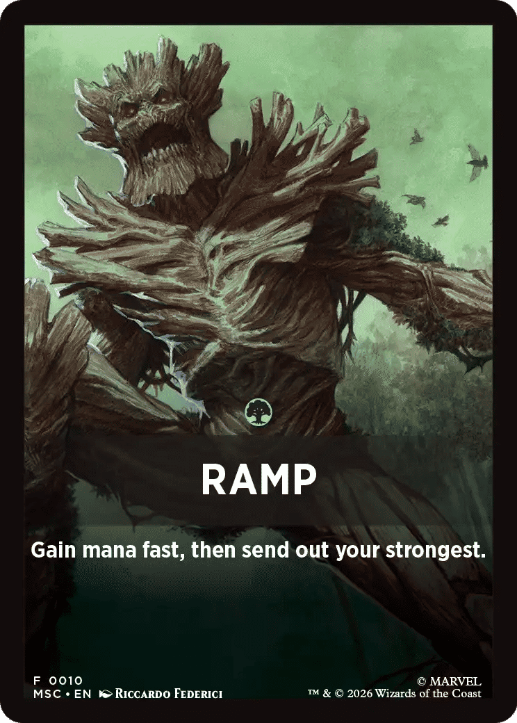 Ramp — Marvel Super Heroes Jumpstart Front Cards — Magic: The Gathering