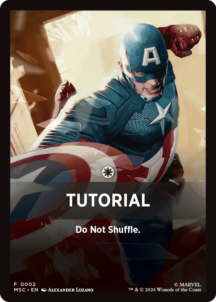Tutorial — Marvel Super Heroes Jumpstart Front Cards — Magic: The Gathering