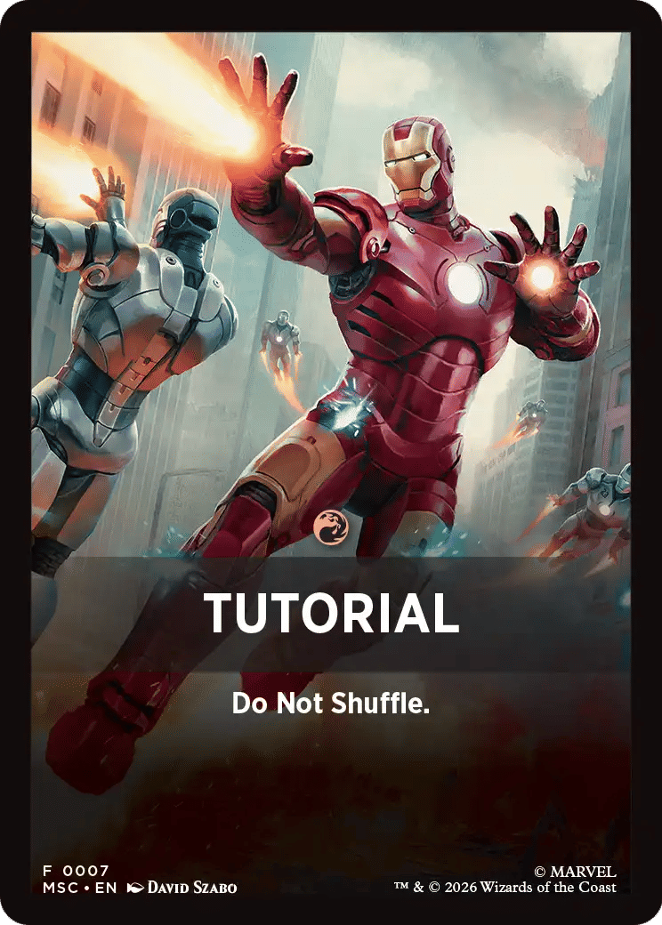 Tutorial — Marvel Super Heroes Jumpstart Front Cards — Magic: The Gathering