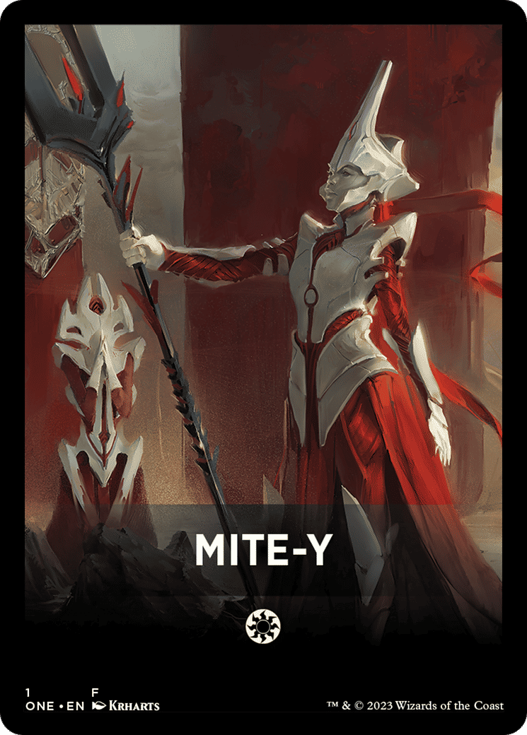 Mite-y — Phyrexia: All Will Be One Jumpstart Front Cards — Magic: The Gathering