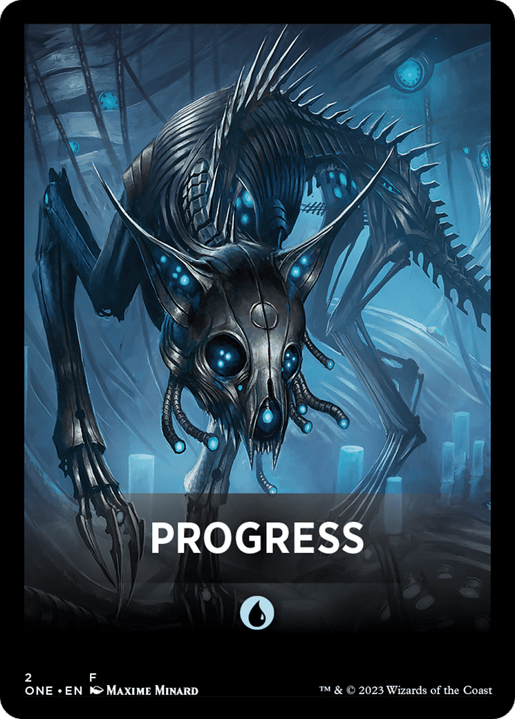 Progress — Phyrexia: All Will Be One Jumpstart Front Cards — Magic: The Gathering
