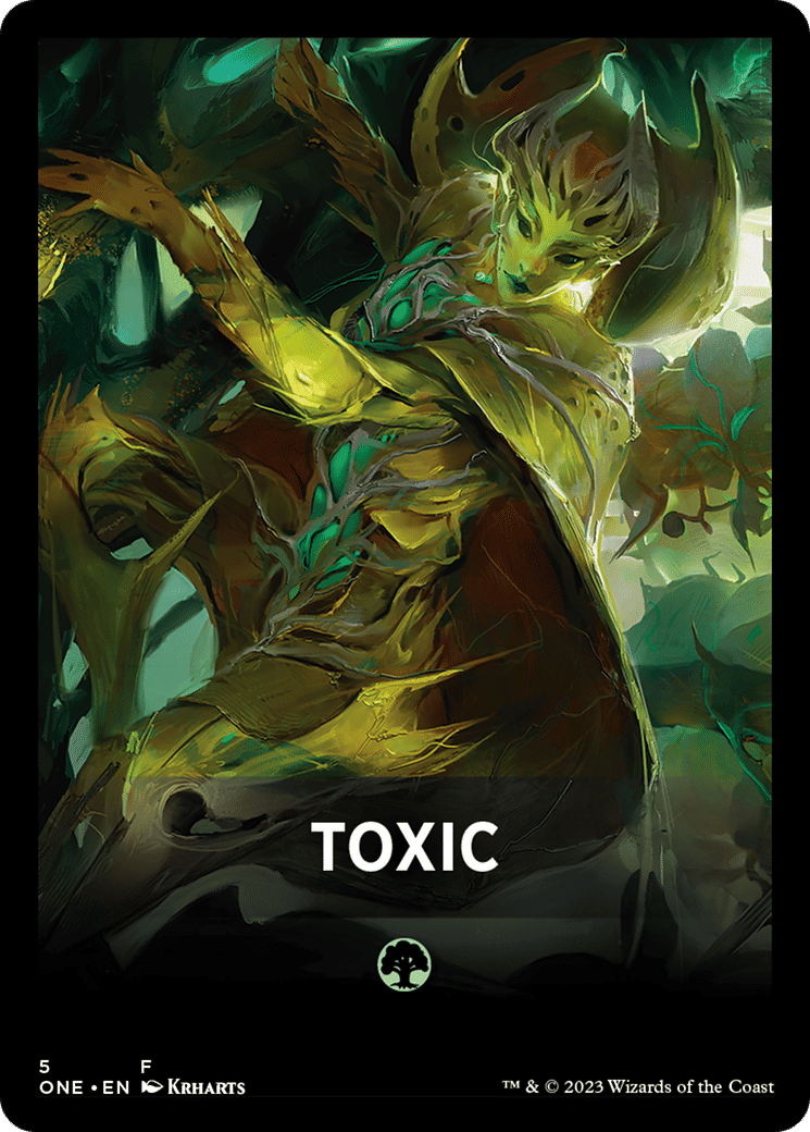 Toxic — Phyrexia: All Will Be One Jumpstart Front Cards — Magic: The Gathering