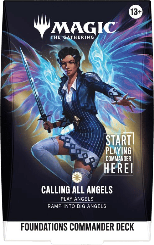 Deck Commander Fondations Calling All Angels — Foundations Commander — Magic: The Gathering