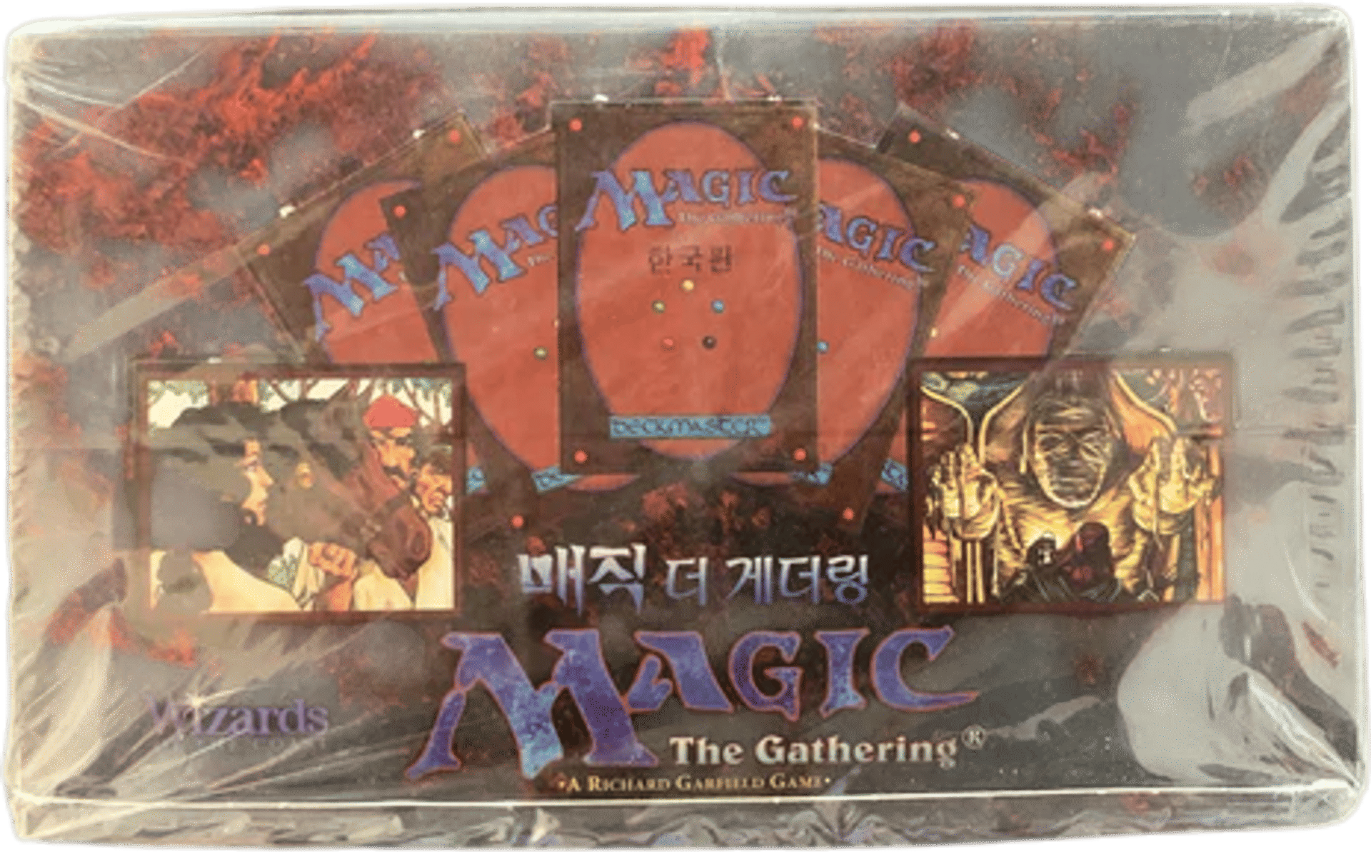Fourth Edition Black Bordered Booster Box from Fourth Edition Foreign Black Border - Magic: The Gathering
