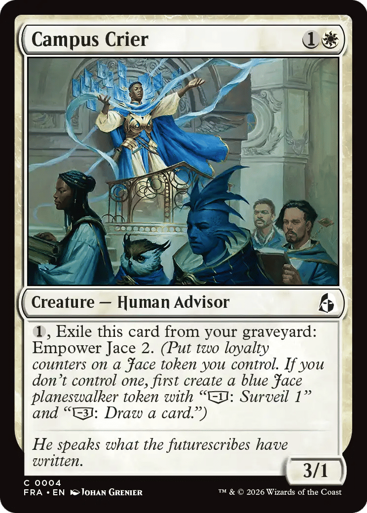 Campus Crier — Reality Fracture — Magic: The Gathering