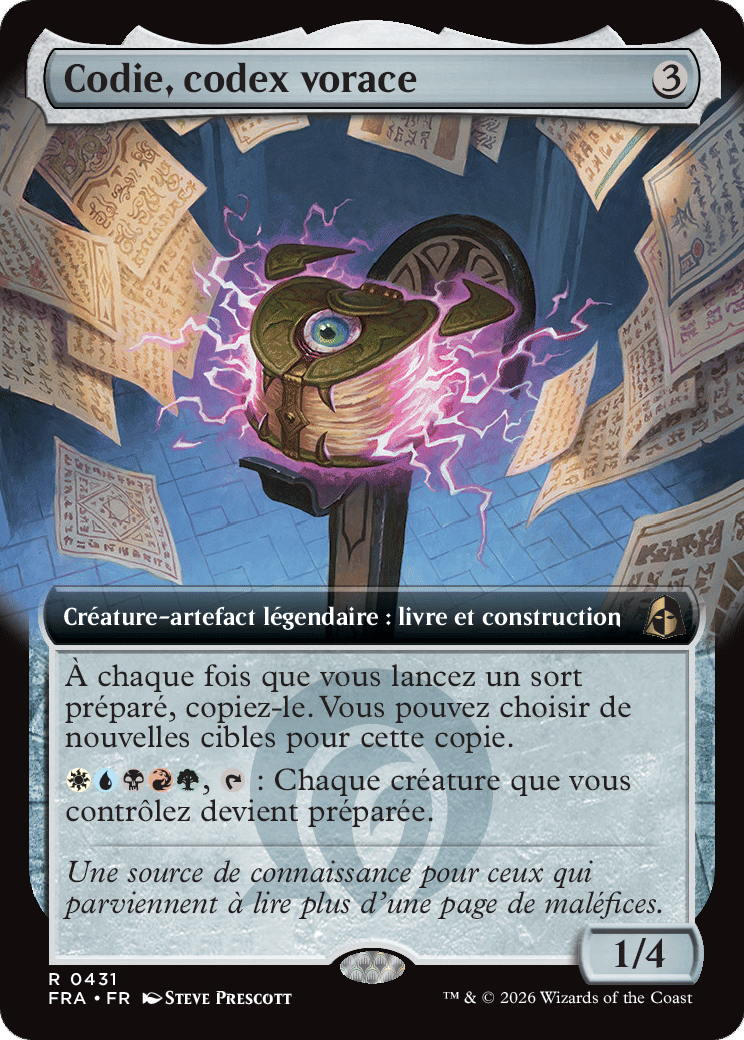 Codie, codex vorace — Reality Fracture — Magic: The Gathering