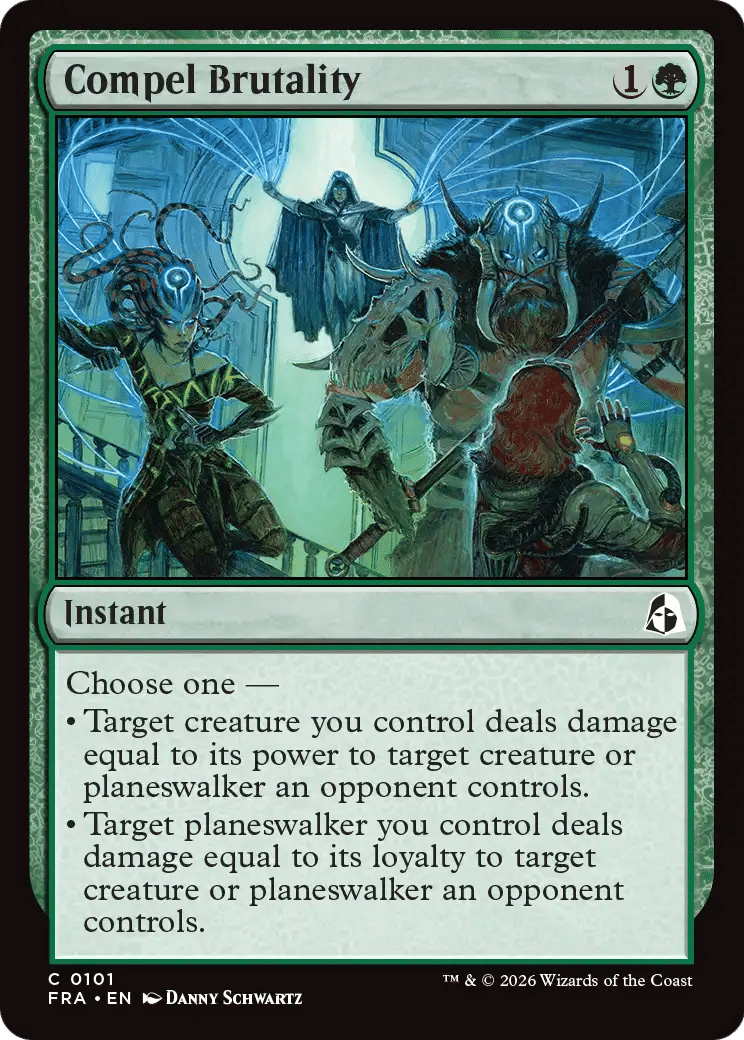 Compel Brutality — Reality Fracture — Magic: The Gathering