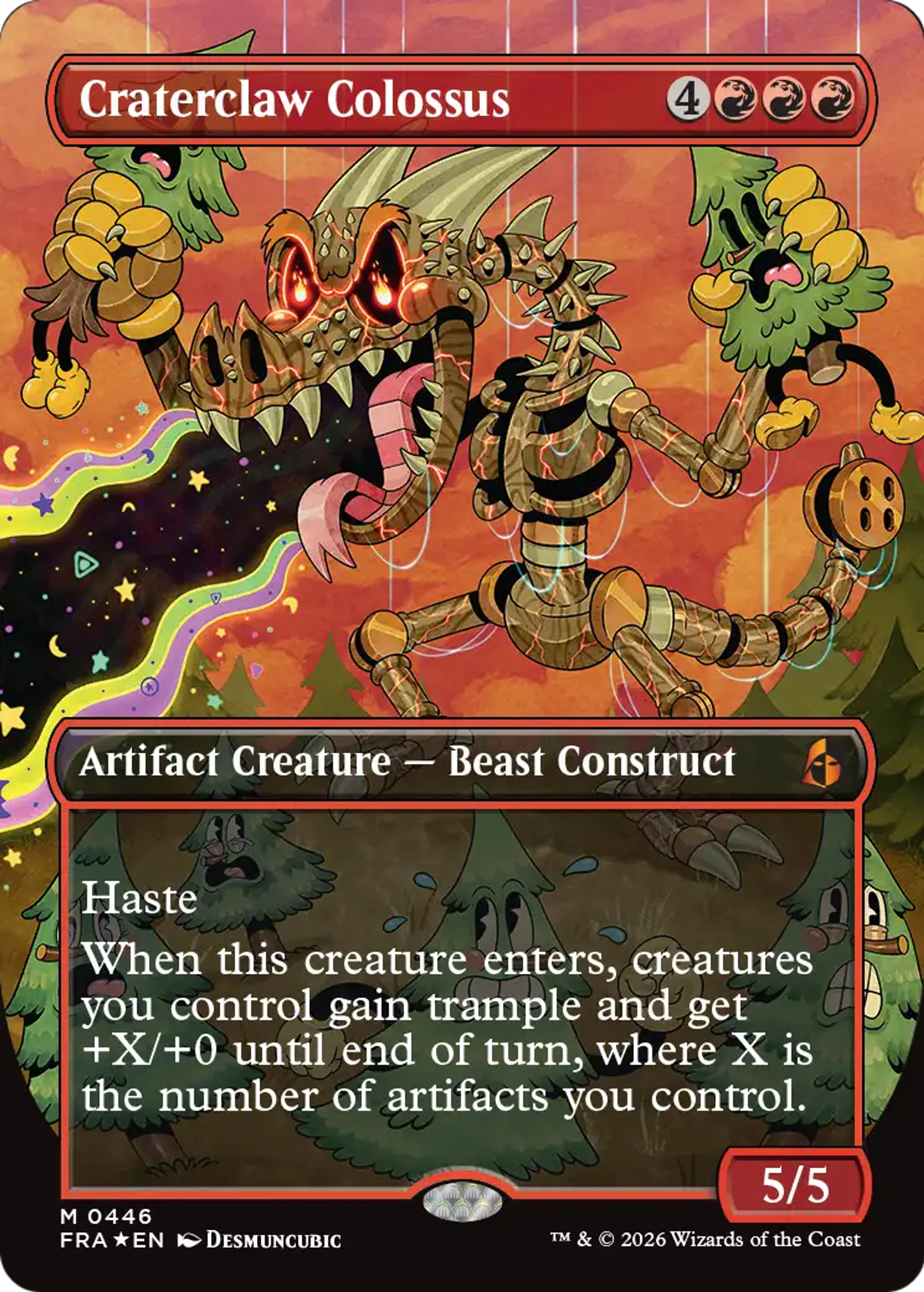 Craterclaw Colossus — Reality Fracture — Magic: The Gathering