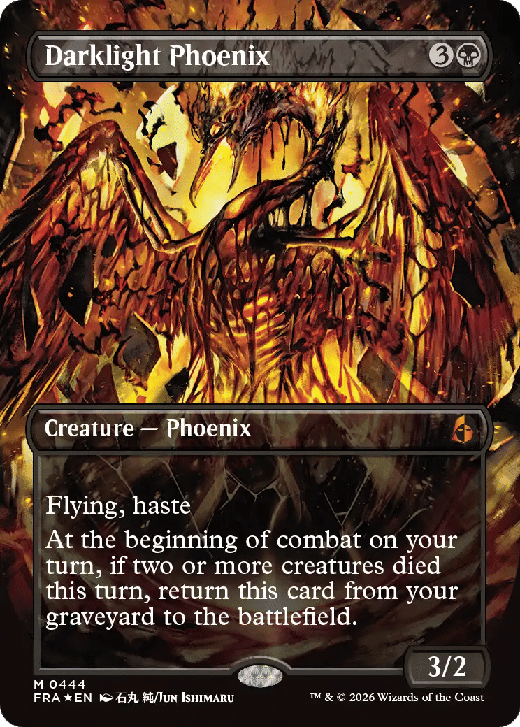 Darklight Phoenix — Reality Fracture — Magic: The Gathering