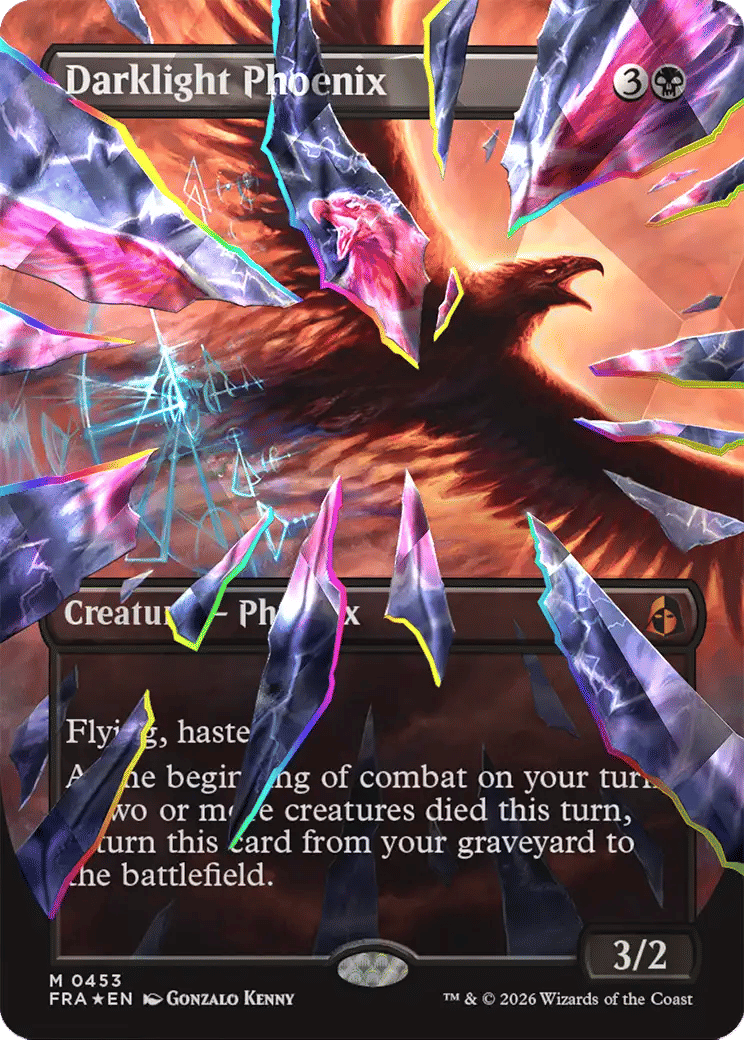 Darklight Phoenix — Reality Fracture — Magic: The Gathering