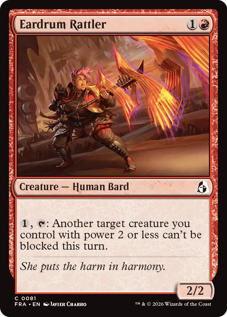 Eardrum Rattler — Reality Fracture — Magic: The Gathering