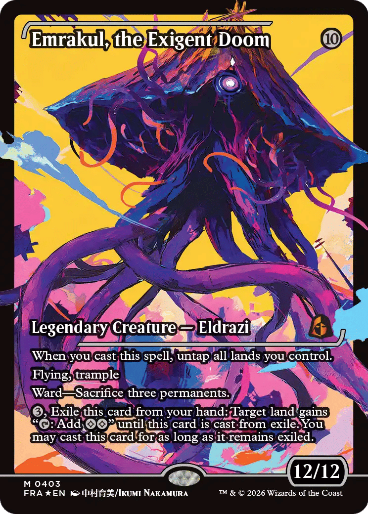 Emrakul, the Exigent Doom — Reality Fracture — Magic: The Gathering