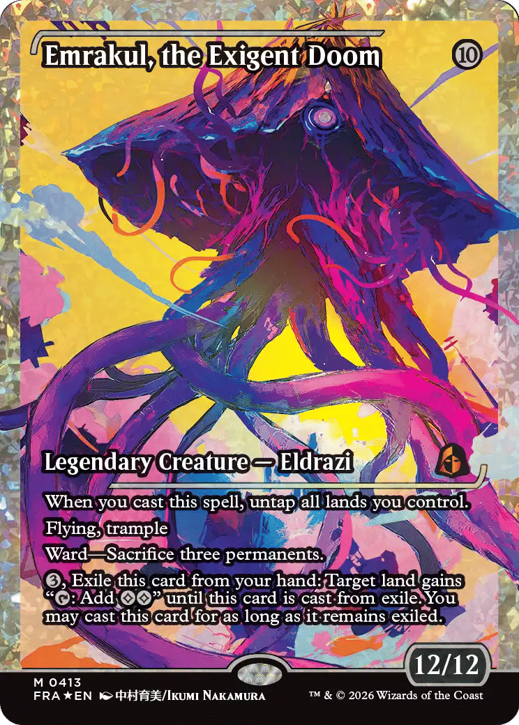 Emrakul, the Exigent Doom — Reality Fracture — Magic: The Gathering