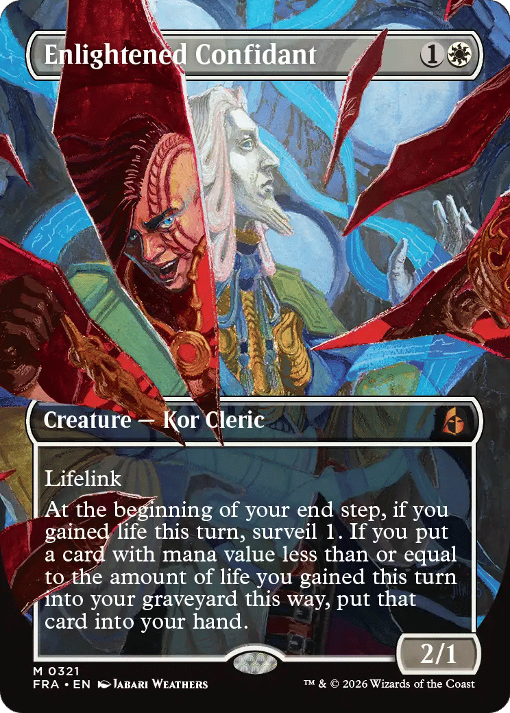 Enlightened Confidant — Reality Fracture — Magic: The Gathering