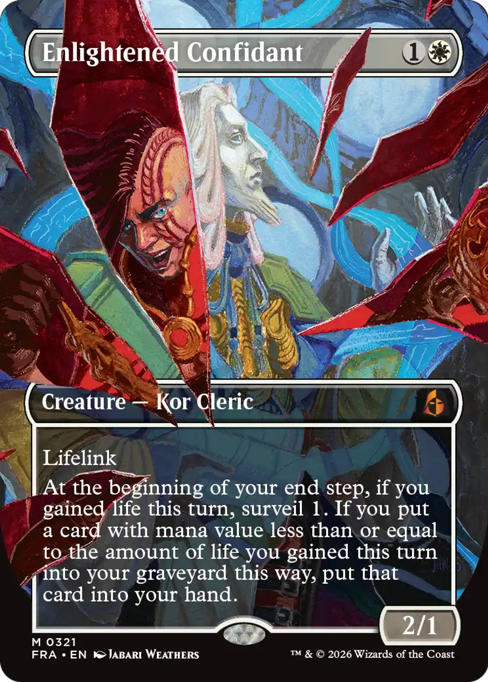 Enlightened Confidant — Reality Fracture — Magic: The Gathering