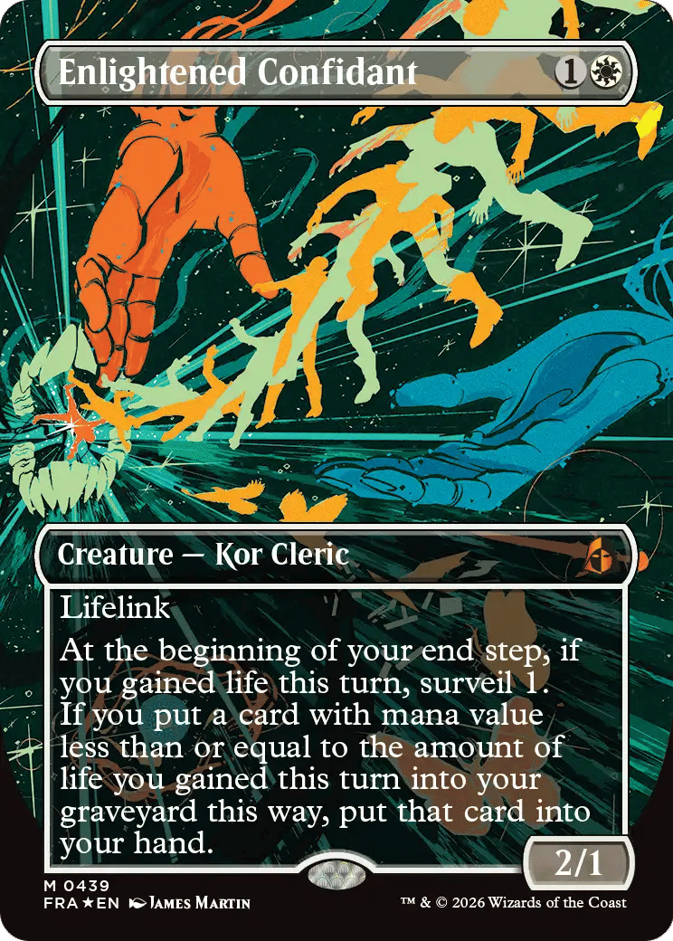 Enlightened Confidant — Reality Fracture — Magic: The Gathering