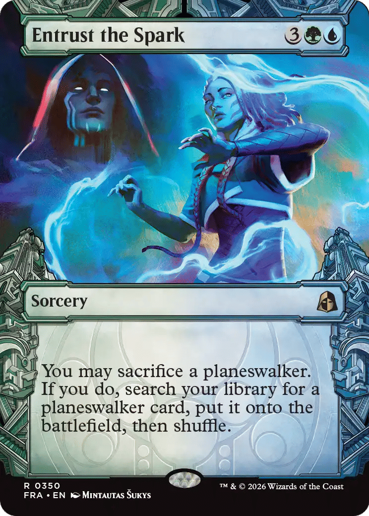 Entrust the Spark — Reality Fracture — Magic: The Gathering