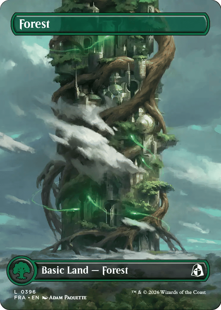 Forest — Reality Fracture — Magic: The Gathering