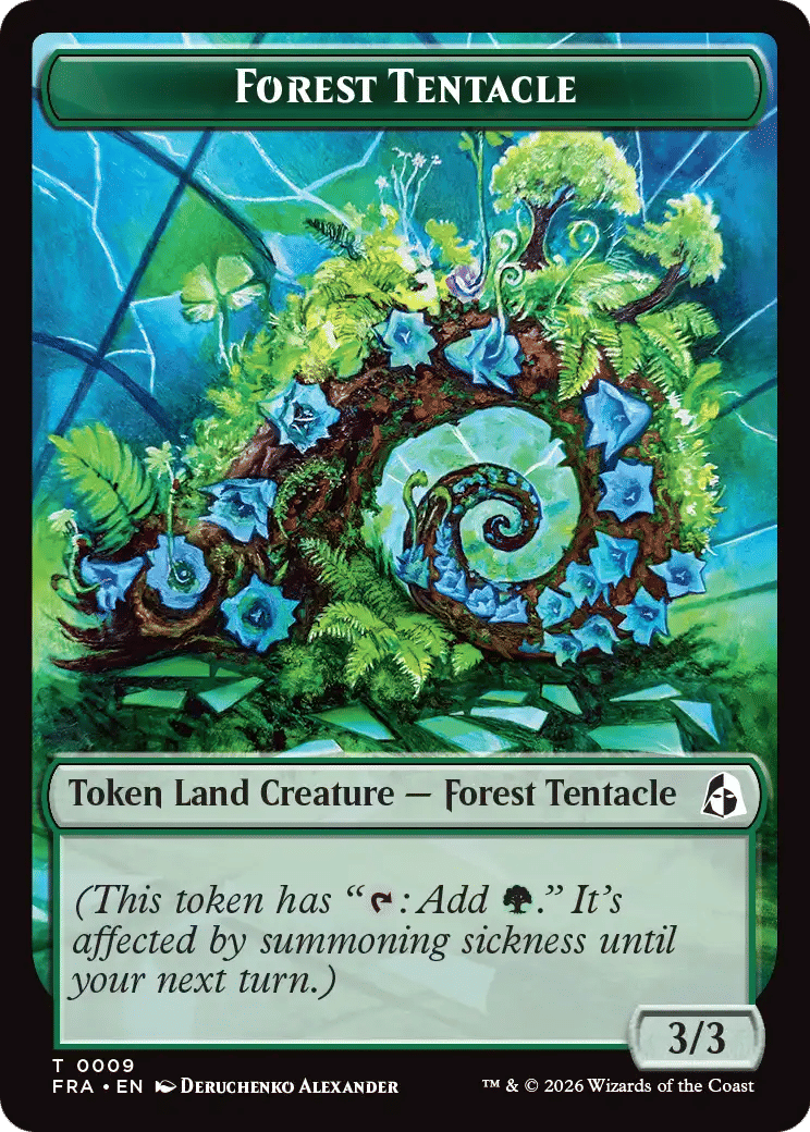 Forest Tentacle — Reality Fracture — Magic: The Gathering