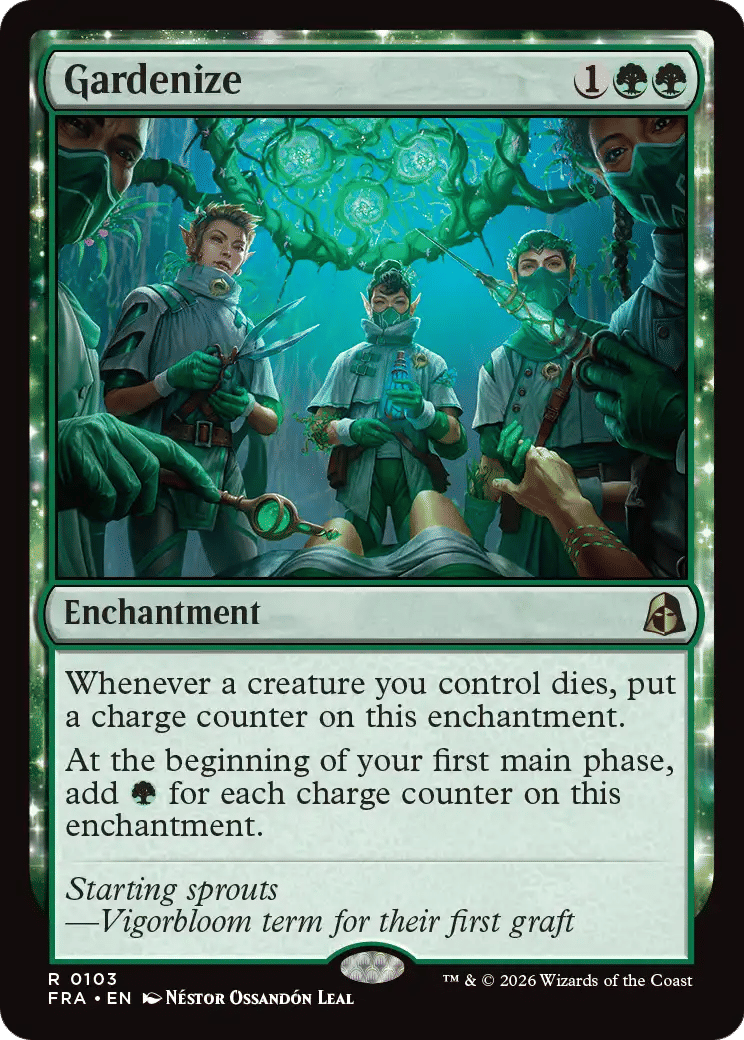 Gardenize — Reality Fracture — Magic: The Gathering