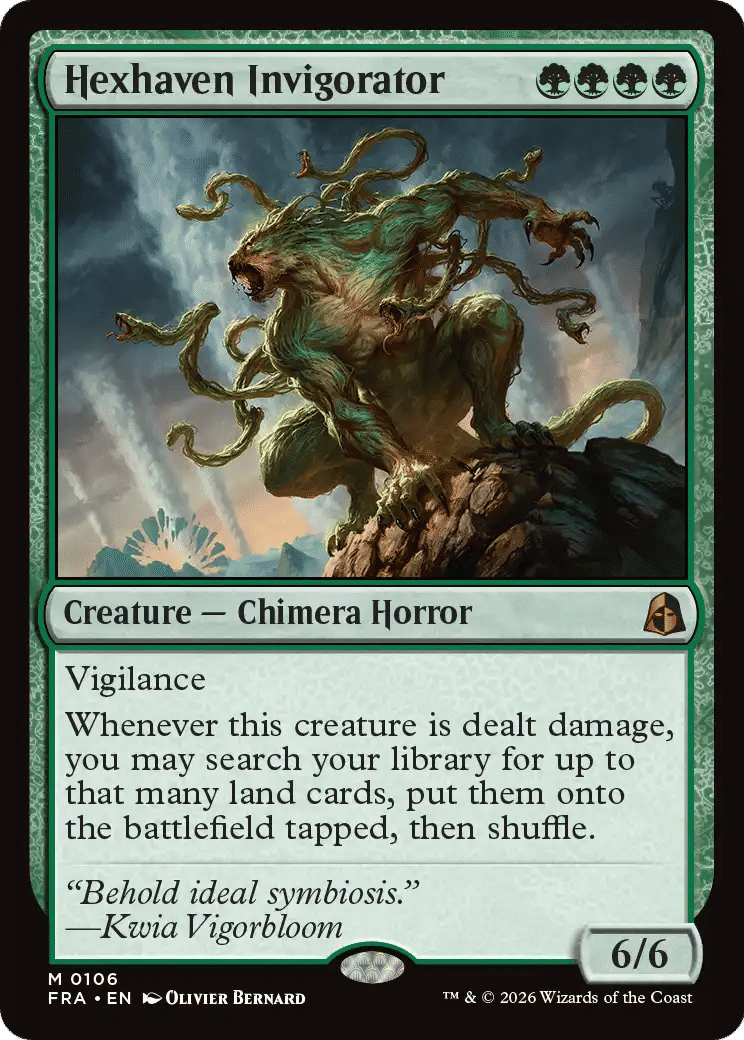 Hexhaven Invigorator — Reality Fracture — Magic: The Gathering