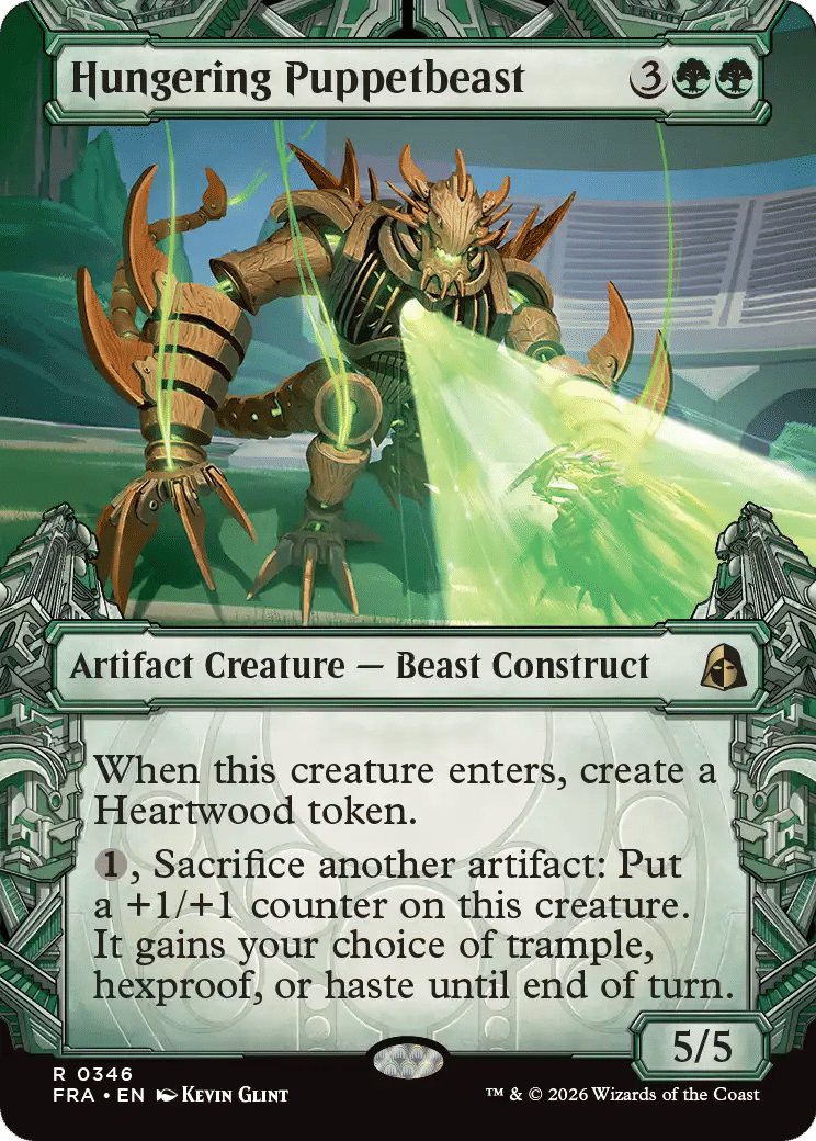 Hungering Puppetbeast — Reality Fracture — Magic: The Gathering