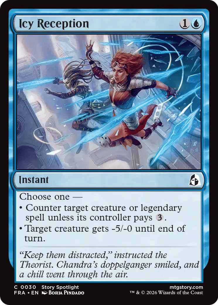 Icy Reception — Reality Fracture — Magic: The Gathering