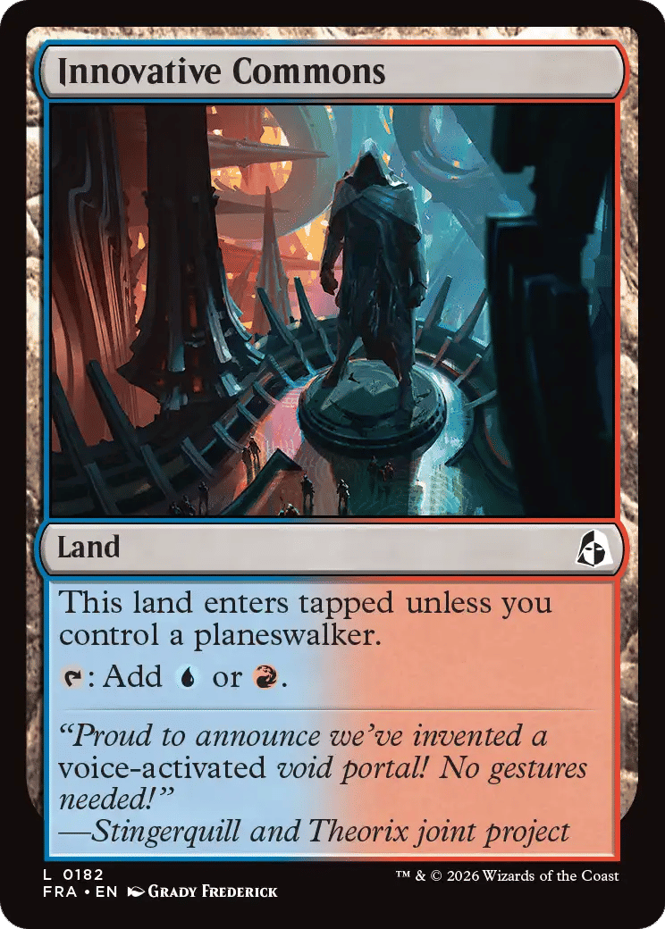 Innovative Commons — Reality Fracture — Magic: The Gathering
