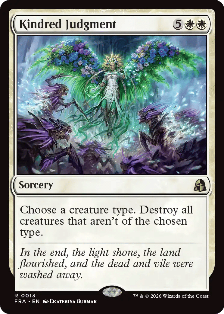 Kindred Judgment — Reality Fracture — Magic: The Gathering