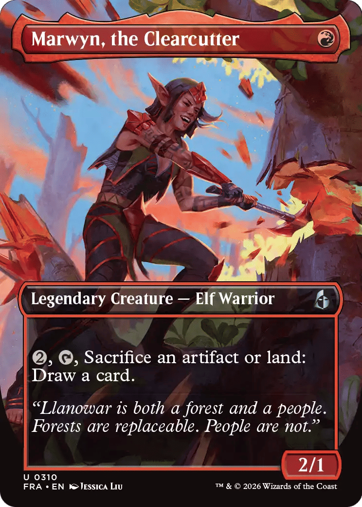 Marwyn, the Clearcutter — Reality Fracture — Magic: The Gathering