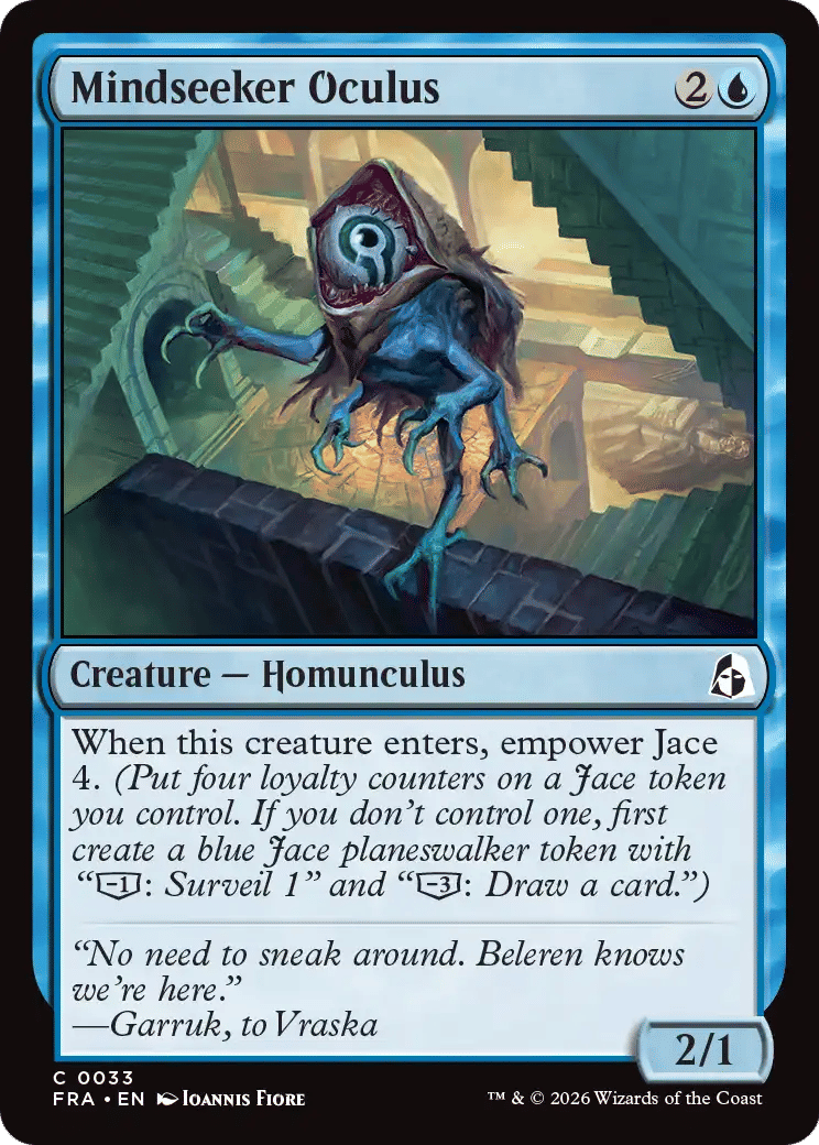 Mindseeker Oculus — Reality Fracture — Magic: The Gathering