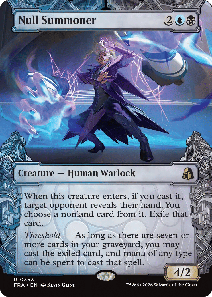 Null Summoner — Reality Fracture — Magic: The Gathering