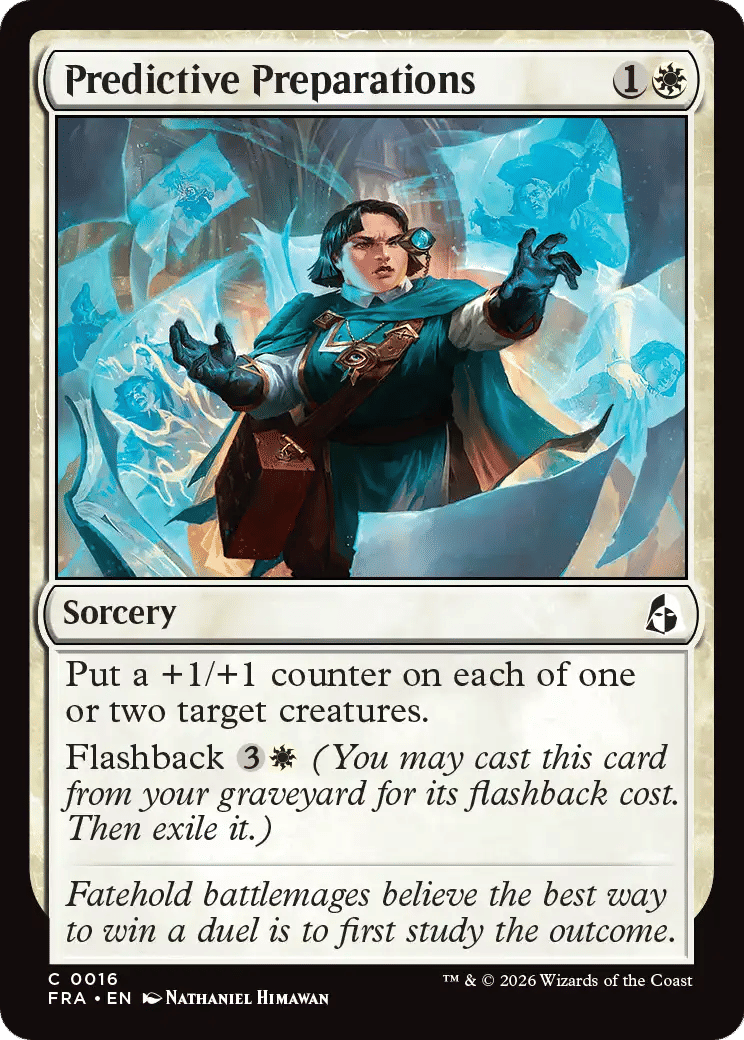Predictive Preparations — Reality Fracture — Magic: The Gathering