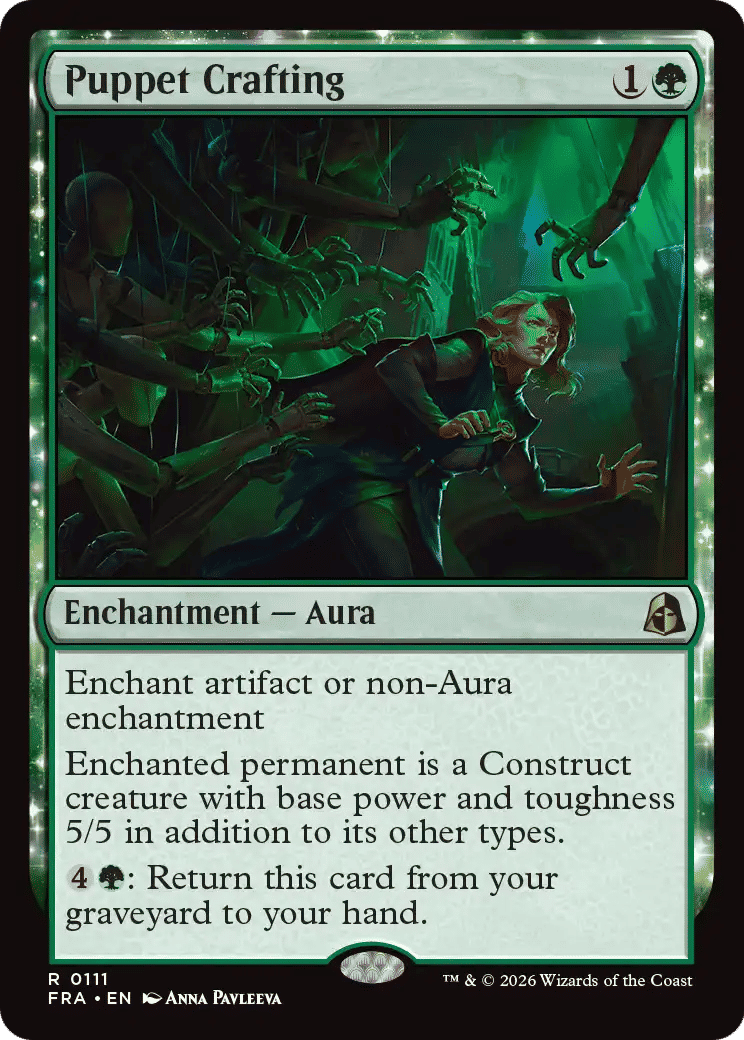 Puppet Crafting — Reality Fracture — Magic: The Gathering