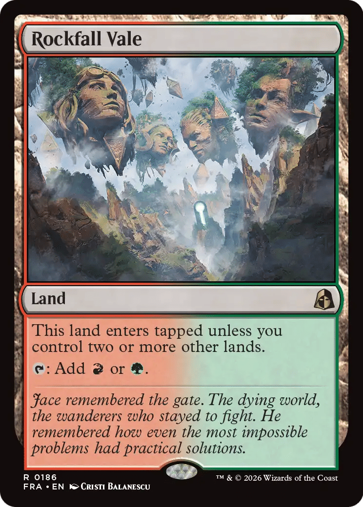 Rockfall Vale — Reality Fracture — Magic: The Gathering