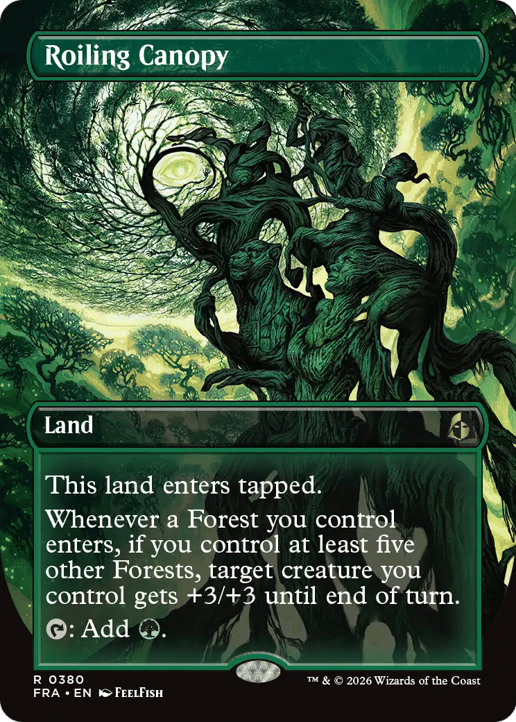 Roiling Canopy — Reality Fracture — Magic: The Gathering