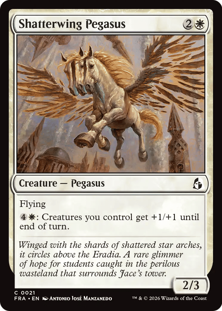 Shatterwing Pegasus — Reality Fracture — Magic: The Gathering