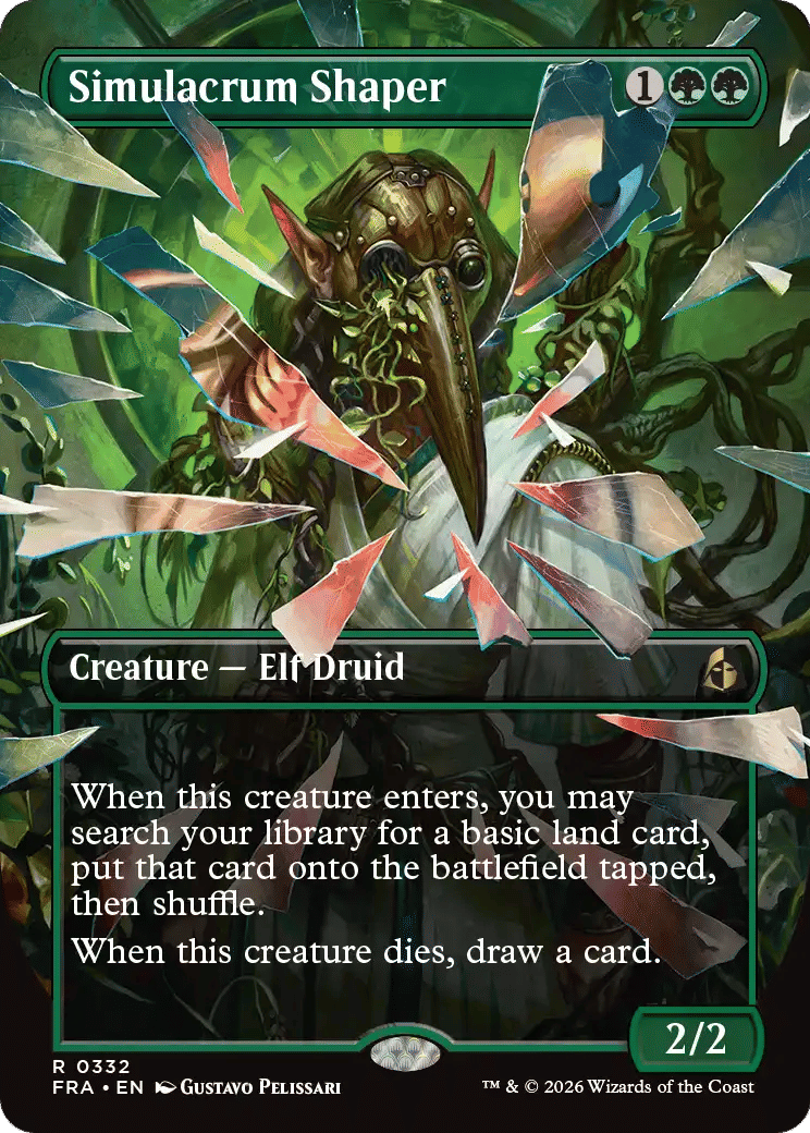Simulacrum Shaper — Reality Fracture — Magic: The Gathering