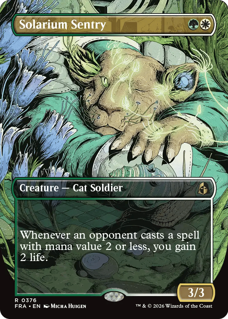 Solarium Sentry — Reality Fracture — Magic: The Gathering